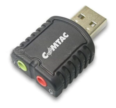 Adaptador Comtac Usb Para P2 Audio Estereo (9189)